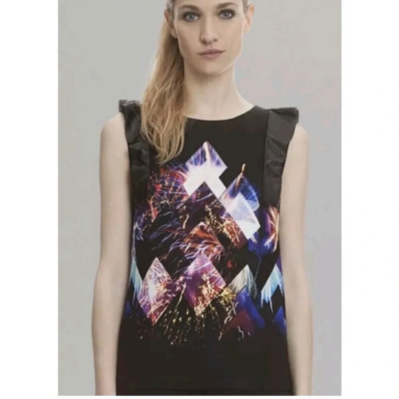 Sandro Paris Black Top size 2 - Picture 10 of 10